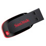 SanDisk Cruzer Blade 128 GB Negro, Rojo